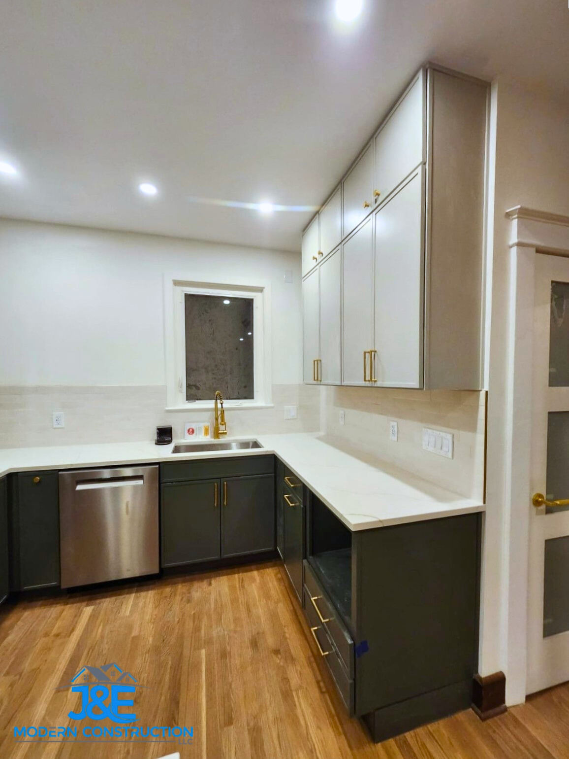 After - Custom Backsplash