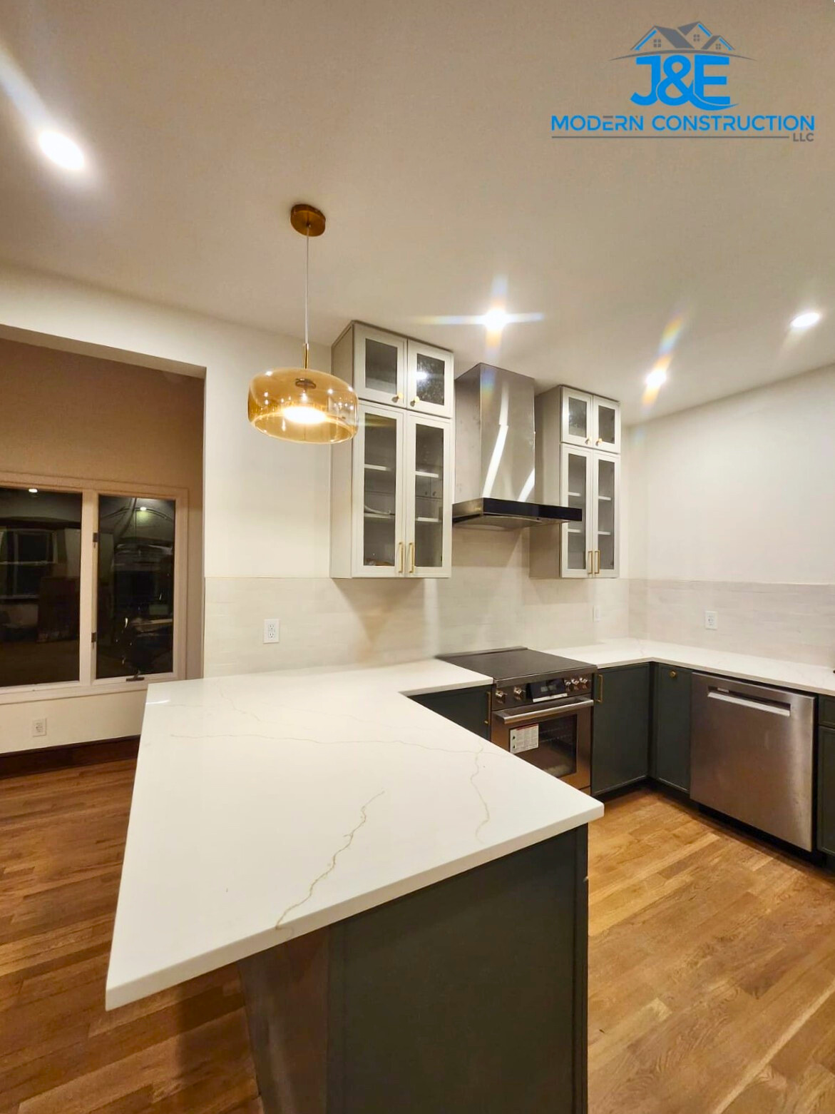 After - Open Shelving