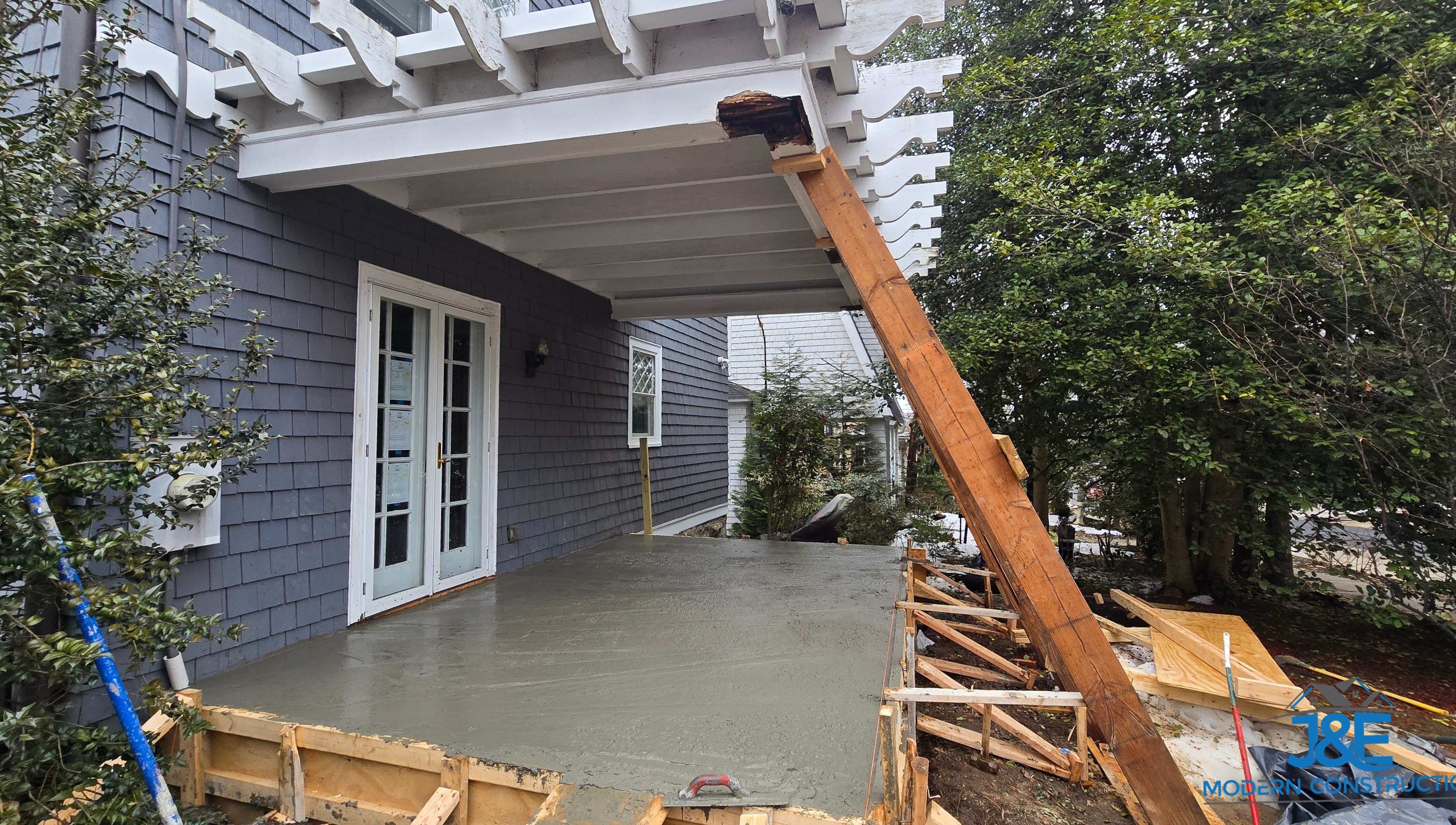 Ongoing Concrete Pour